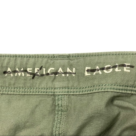 American Eagle A-Line Cargo Skirt High Rise Belted - Picture 7 of 9